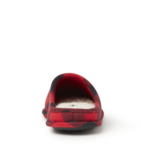 Men's Papa Bear Buffalo Check Clog Slipper M (9-10) Memory Foam Slip Resistant - Picture 3 of 7